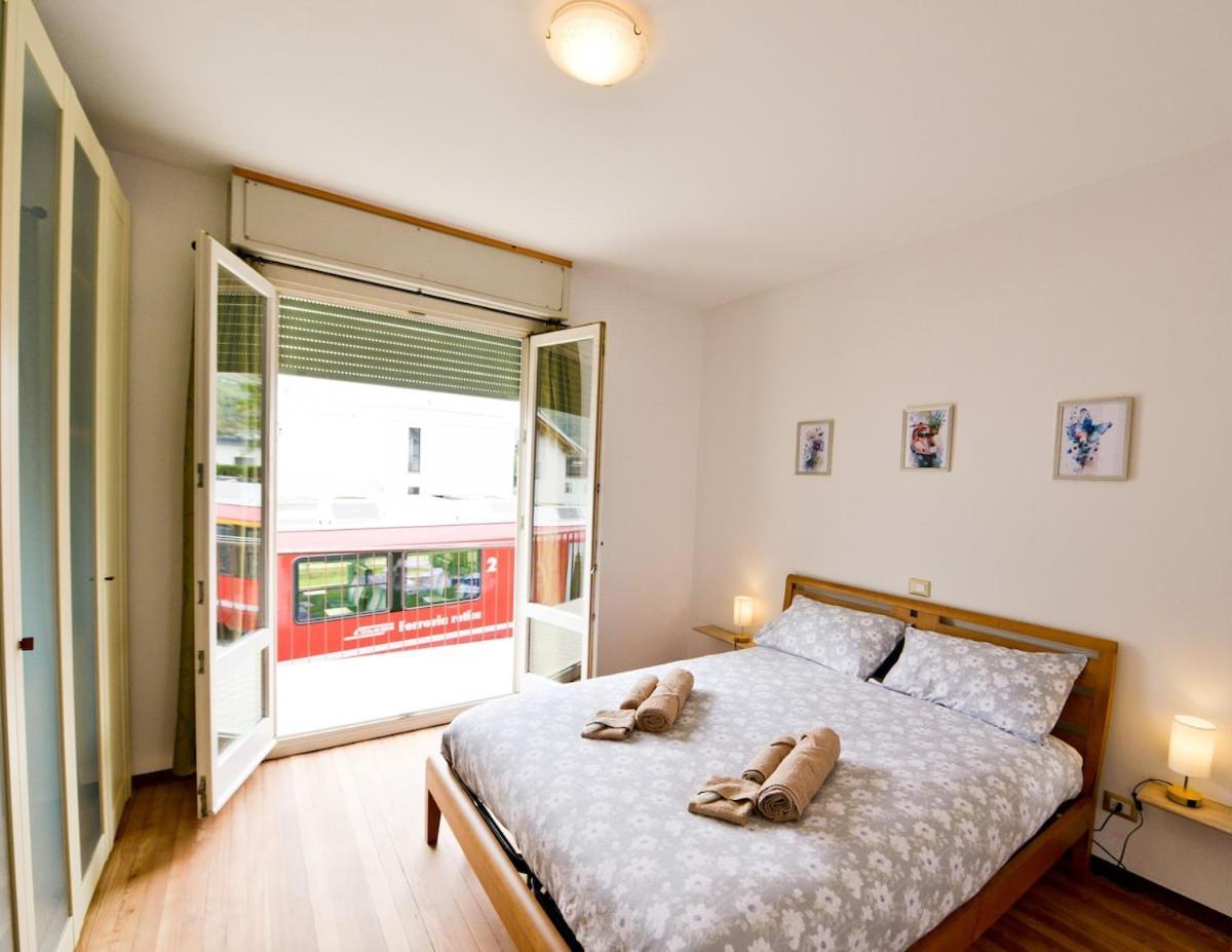 Alp Gruem Apartment - 8 Min Walk To Bernina Express Tirano Kültér fotó